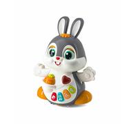 Hola - Conejo Bailarín con Actividades para Bebe - Luces y Sonidos - Movimiento Automático - +9 Canciones y Melodías - Aprende Números - Juguete Interactivo y Sensorial - Regalo Bebe +12 Meses