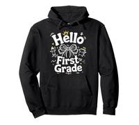 Hola, Coqueta de Primer Grado, reverencia a los Maestros y niños Sudadera con Capucha