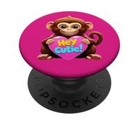 Hola Cutie. Animal Gracioso, Saludo PopSockets PopGrip Adhesivo