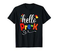 Hola diversión Preescolar Equipo de Regreso a Clases Estudiantes Maestros Camiseta