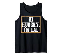 Hola Hambriento Soy Papá Chiste Divertido Humor Ropa Camiseta sin Mangas