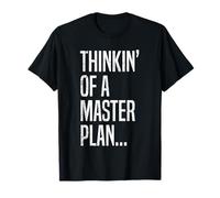 Hola Hop de la vieja escuela pensando en un plan maestro letras Camiseta