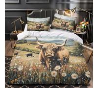 Hola iconos Funda de Edredón Estampado 3D Juego de 3 Piezas Suave Cremallera Oculta incluye Fundas de Almohada Doodle de dibujos animados Funda Edredon for Adolescentes Super king（260x220cm）