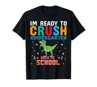 Hola Kindergarten Niños Niñas Primer día de jardín de Infantes Camiseta
