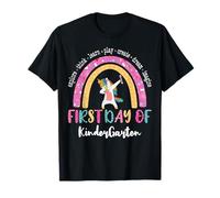 Hola Kindergarten Niños Niñas Primer día de jardín de Infantes Camiseta