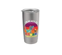 Hola Kindergarten Niños Niñas Primer día de jardín de infantes Vaso térmico de acero inoxidable de doble pared