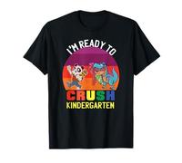 Hola Kindergarten Niños Niñas Primer Día De Kindergarten Camiseta