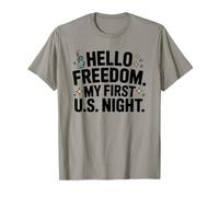 Hola Libertad Mi Primera Noche en Estados Camiseta