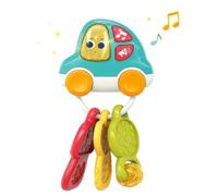 Hola - Llaves Bebé de Juguete - Luces y Sonidos Realistas de Coches y +20 melodías - Juguete Musical Sensorial Infantil - Mordedor Bebe - Juego Estimulación - Regalo para Niños a partir de 9 meses