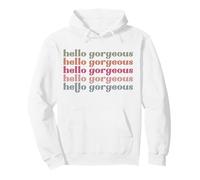 Hola magnífico Retro Vintage Hombres Mujeres niños niñas Sudadera con Capucha