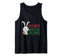 Hola Mascotas de Papá Noel, ¿aceptarías un soborno? Camiseta sin Mangas