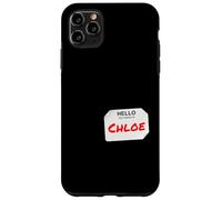 Hola mi Nombre es Chloe Lazy DIY Disfraz para Fiestas Carcasa para iPhone 11 Pro MAX