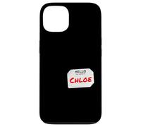 Hola mi Nombre es Chloe Lazy DIY Disfraz para Fiestas Carcasa para iPhone 13