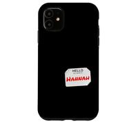 Hola mi Nombre es Hannah Lazy DIY Disfraz para Fiestas Carcasa para iPhone 11