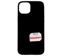 Hola mi Nombre es Hannah Lazy DIY Disfraz para Fiestas Carcasa para iPhone 15 Plus