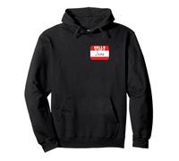 Hola mi nombre es José Etiqueta de nombre Funny Sudadera con Capucha