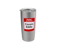 Hola, mi nombre es primo Eddie Vaso térmico de acero inoxidable de doble pared