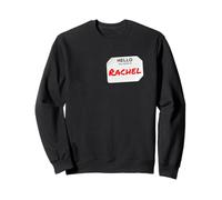Hola mi Nombre es Rachel Lazy DIY Disfraz para Fiestas Sudadera