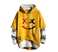 Hola MrLin Techwear Masculino Hip Hop Sudadera Streetwear Japonés Patchwork Sudadera Urbana