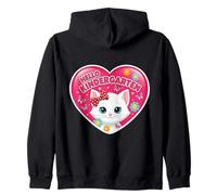 Hola, niña de jardín de Infantes, Lindo Gatito, Gato de Regreso a la Escuela Sudadera con Capucha