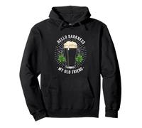 Hola Oscuridad Mi Viejo Amigo Bebedor Cerveza Strout Beer Lover Sudadera con Capucha
