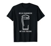 Hola Oscuridad Mi Viejo Amigo Irish Stout Porter Camiseta