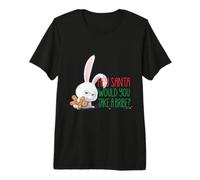 Hola Papá Noel, ¿aceptarías un soborno? Camiseta Premium