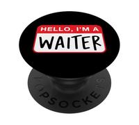 Hola, Soy Camarero - Divertido PopSockets PopGrip Adhesivo