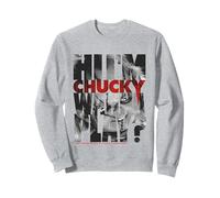 Hola, Soy Chucky, Quiero Jugar, diseño de Halloween de Chucky Sudadera