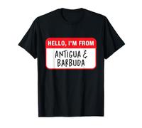Hola, Soy de Antigua y Barbuda Camiseta