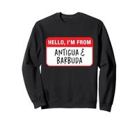 Hola, Soy de Antigua y Barbuda Sudadera