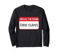 Hola, Soy de Islas Feroe Manga Larga