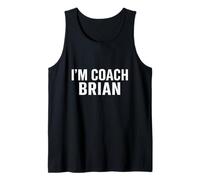 Hola, Soy el Entrenador Brian - Coaching de Vida Camiseta sin Mangas