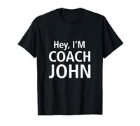 Hola, Soy el Entrenador John - Coaching de Vida y Deportes Camiseta
