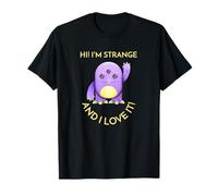 Hola, Soy extraño y me Encanta (Divertido y Lindo gráfico de Monstruo) Camiseta