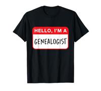 Hola, Soy genealogista - Divertido Camiseta