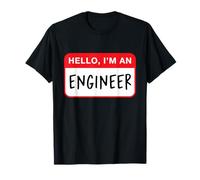 Hola, Soy Ingeniero - Divertido Camiseta