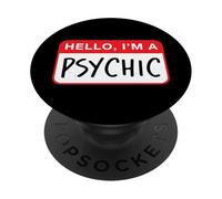 Hola, Soy psíquico - Divertido PopSockets PopGrip Adhesivo
