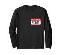 Hola, Soy un Artista - Divertido Manga Larga