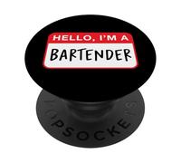 Hola, Soy un Camarero - Divertido PopSockets PopGrip Adhesivo