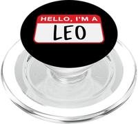Hola, Soy un Leo - Astrología Divertida PopSockets PopGrip para MagSafe