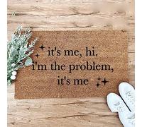 Hola, Soy Yo, Soy El Problema. Fan Sarcástico De Tay0R. Alfombra Atrapapolvo Atrapapolvo Alfombras Suave Alfombra Baño para Interior Exterior Puerta 40 X 60Cm