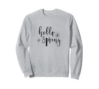Hola temporada de primavera Sudadera