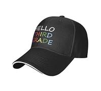 Hola Tercer Grado Hombre Mujer Gorra-Deportiva Clásica Gorra-Camionero Ajustable Sombrero-Papá para Golf Deportes Ciclismo