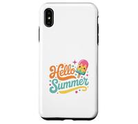 Hola Vacaciones de Verano Vida Fresca en Carcasa para iPhone XS Max