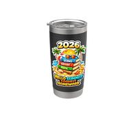 Hola Verano Adiós Tarea 2026 Último día de clases Vaso térmico de acero inoxidable de doble pared