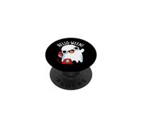 Hola-Ween Funny Ghost Pun PopSockets PopGrip Adhesivo