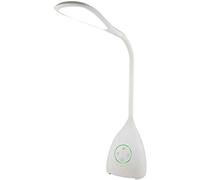 HOLABONITA LED lámpara de mesa táctil con deshojado del ventilador, lámpara de mesa momento, la intensidad ajustable, luces de atención oftálmica de luz for leer, relajarse sueño, bajo consumo de ener