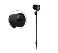 HOLACA Estaca de montaje en poste de pincho y piel de silicona resistente a la intemperie para soporte de cámara al aire libre SimpliSafe, adecuado para estaca en suelo suave