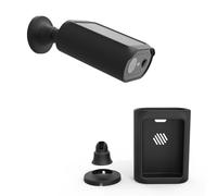 HOLACA Funda de silicona compatible con cámara de vigilancia AOSU 2K (cámara no incluida), 1 funda de silicona, color negro